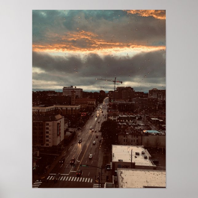 Rainy Nashville poster (Front)