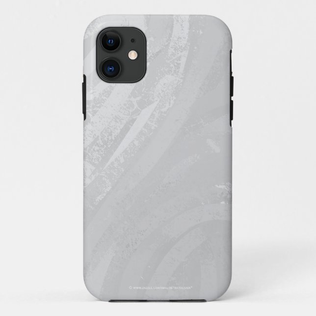 Rainy Sky Gray Swirl Case-Mate iPhone Case (Back)