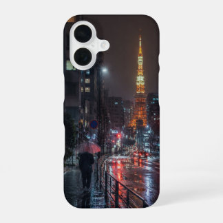 Rainy Tokyo iPhone 16 Case