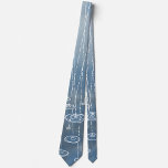 Rainy Weather Blue Art Neck Tie<br><div class="desc">Another rainy day weather art design.  Original art by Nic Squirrell.</div>