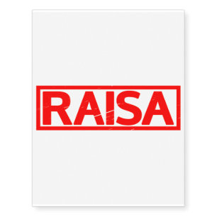Raisa Stamp Temporary Tattoos