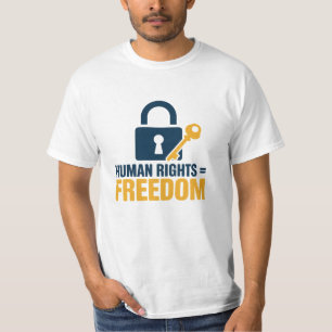 Raise Awareness with Human Rights Artwork T-Shirt
