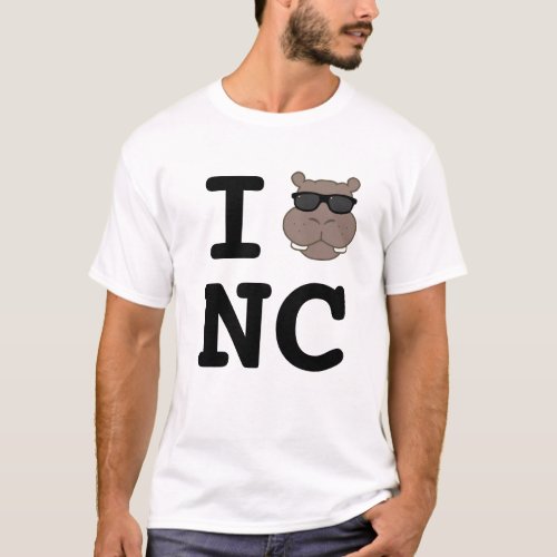 Raise Up I Love NC North Carolina T_Shirt