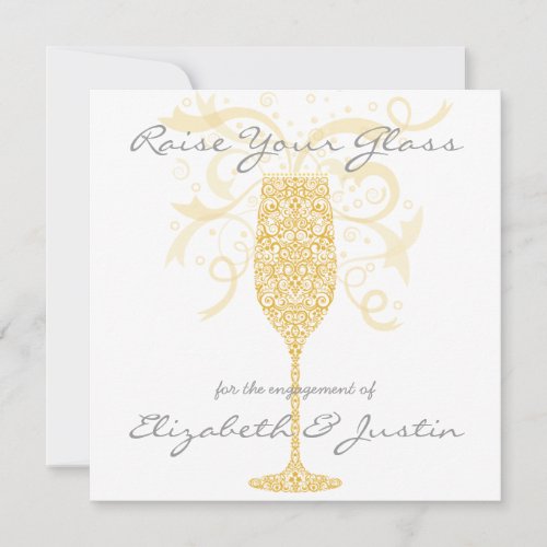 Raise Your Glass Invitation