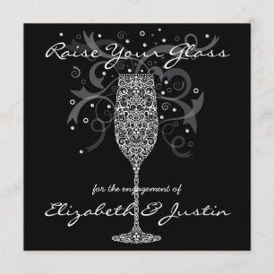 Raise Your Glass Invitation