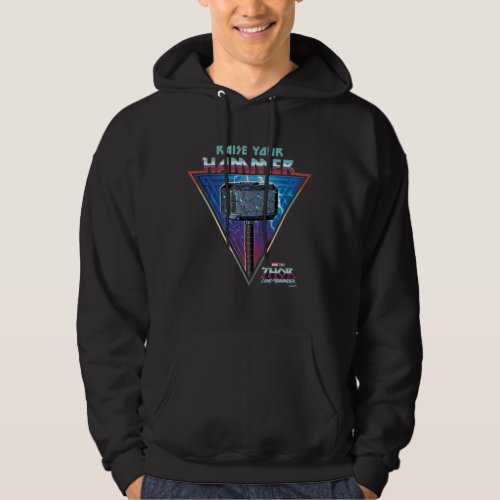 Raise Your Hammer _ Mjlnir Graphic Hoodie