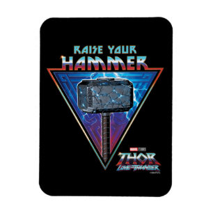 Raise Your Hammer - Mjölnir Graphic Magnet