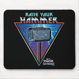 Raise Your Hammer - Mjölnir Graphic Mouse Pad