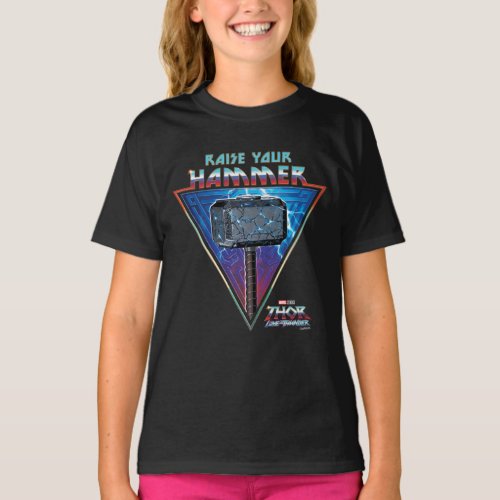 Raise Your Hammer _ Mjlnir Graphic T_Shirt