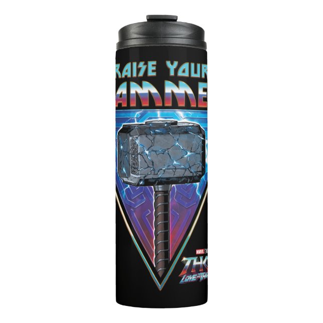 Raise Your Hammer - Mjölnir Graphic Thermal Tumbler (Front)