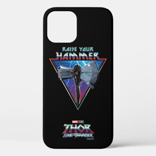 Raise Your Hammer _ Stormbreaker Graphic iPhone 12 Case