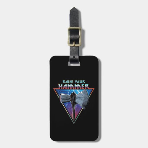 Raise Your Hammer _ Stormbreaker Graphic Luggage Tag