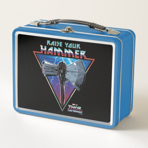 Raise Your Hammer _ Stormbreaker Graphic Metal Lunch Box