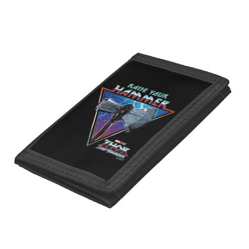 Raise Your Hammer _ Stormbreaker Graphic Trifold Wallet