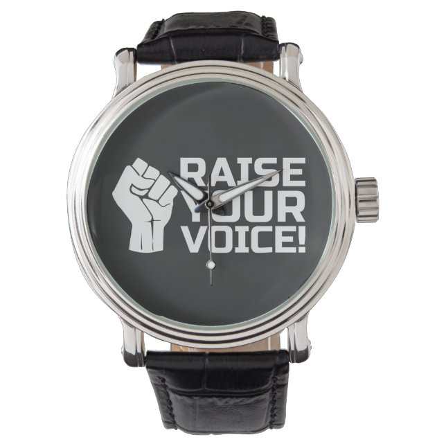 Raise Your Voice 1 w Watch (Front)