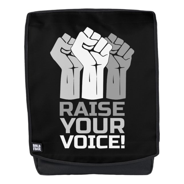 Raise Your Voice 3 W Backpack (Front)
