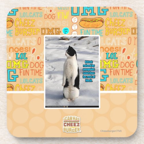 Raised by Penguins Coaster