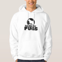 RAISED BY PUGS Hoodie