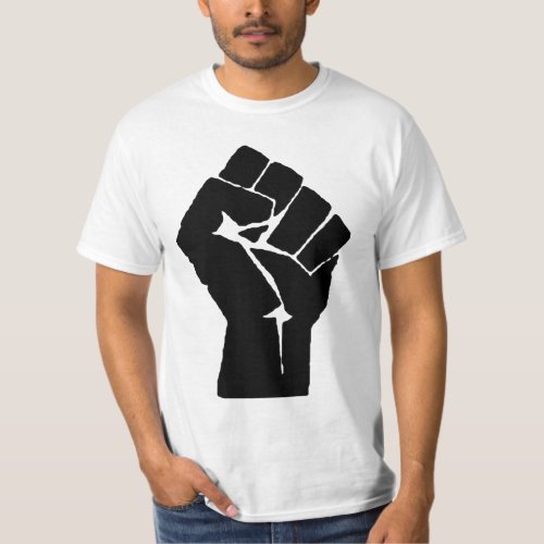 Raised Clenched Fist T_Shirt