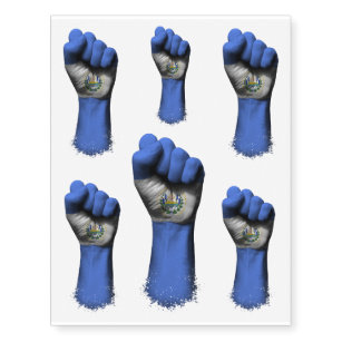El Salvador Flag Bath Beauty Zazzle