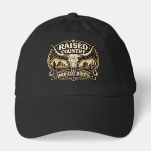 Raised Country American Roots Vintage Western Hat