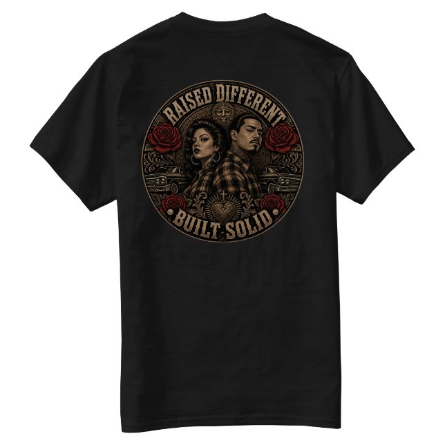 Raised different built Solid Back Hit T-Shirt (Raised different built Solid Back Hit T-Shirt)