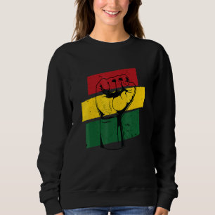 Raised Fist Black Power Africa Blm 1 Sweatshirt