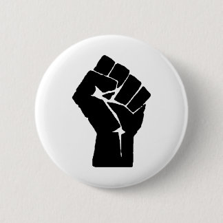 Raised Fist Button