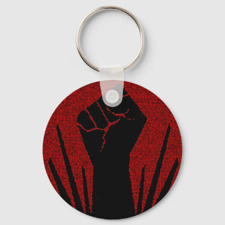 Raised Fist Keychain
