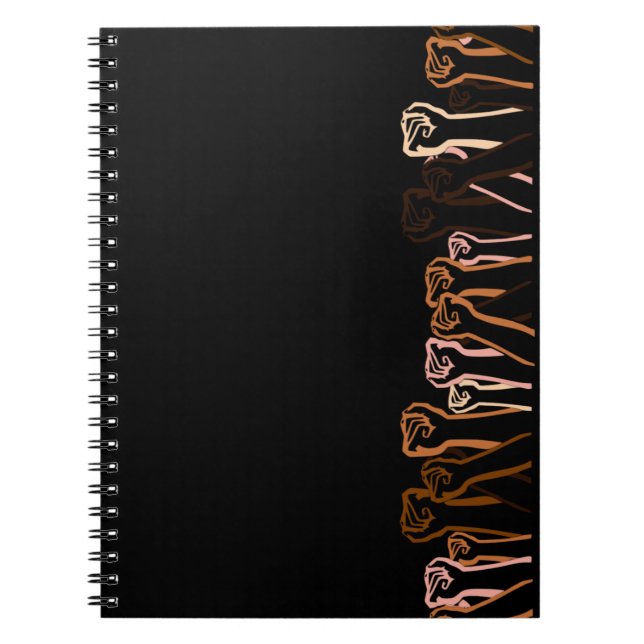 Raised Fists Notebook (Front)