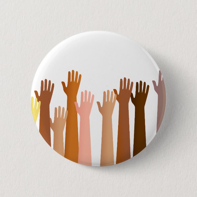 Raised Hands Button (Front)
