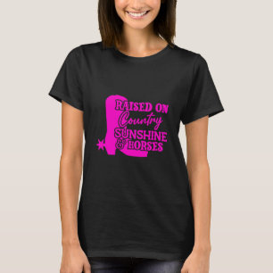Raised On Country Sunshine & Horses T-Shirt