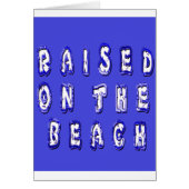 Raised on the Beach: A Nautical Design (Front)