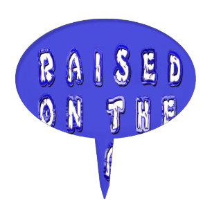 Raised on the beach: Serene Beach Life Memories Cake Topper