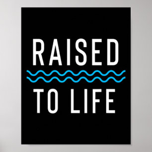 Raised To Life New Christian Baptism 1  Poster
