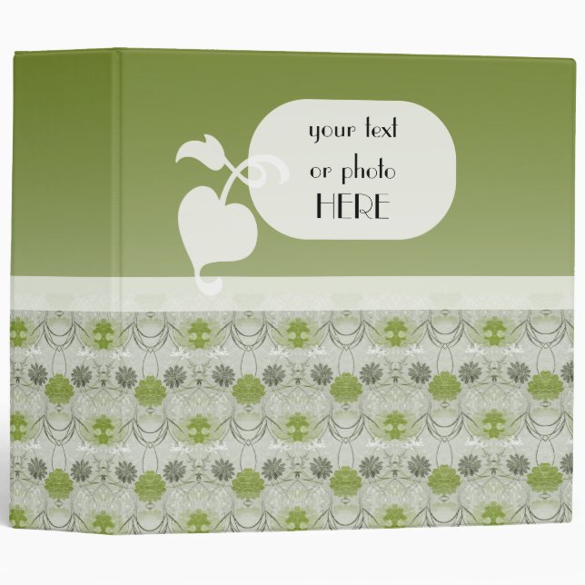 Raiselin binder - greenish (Front/Spine)