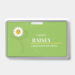 Raisey badge