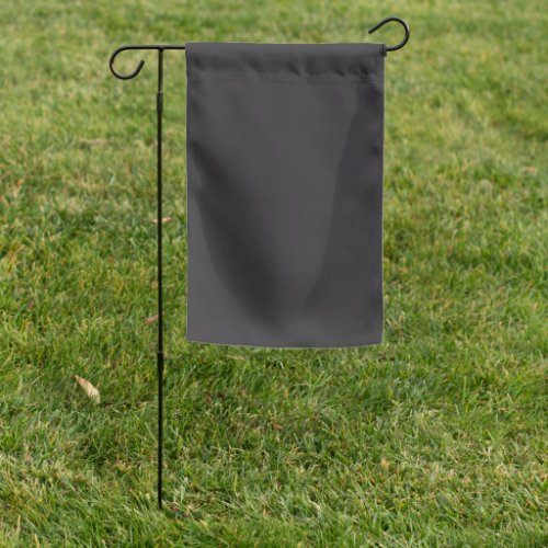 Raisin Black Solid Color Garden Flag