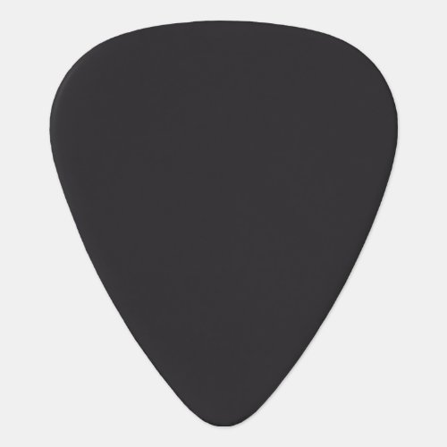 Raisin Black Solid Color Guitar Pick