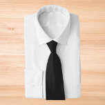 Raisin Black Solid Color Neck Tie<br><div class="desc">Raisin Black Solid Color</div>