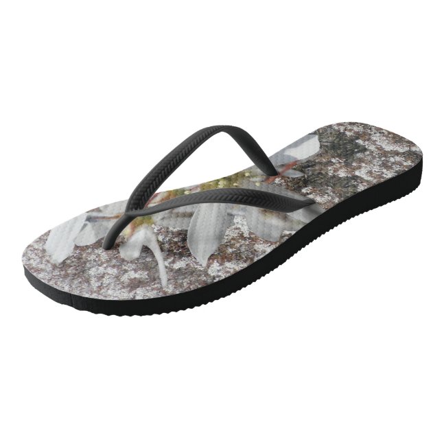 Raisin Blossoms All over printed Flip Flops (Angled)