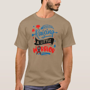 Raising a Little Warrior Vintage Typography 2 T-Shirt