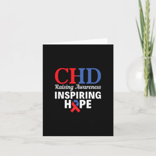 Raising Awareness Inspiring Hope - Chd Awareness  Card