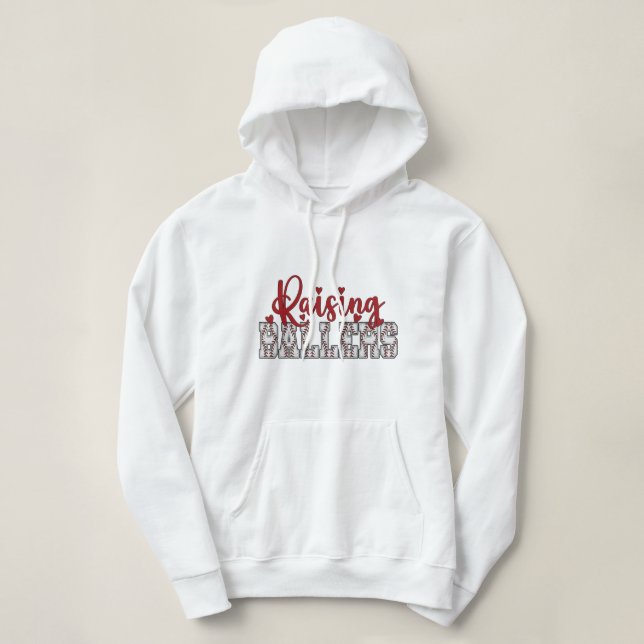 Raising Ballers Baseball  Hoodie (Design Front)