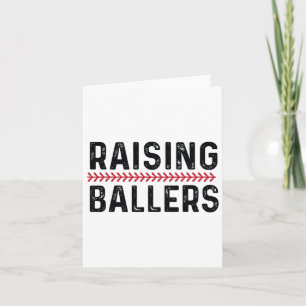 Raising Byllers Funny Mom Bysebyll Card