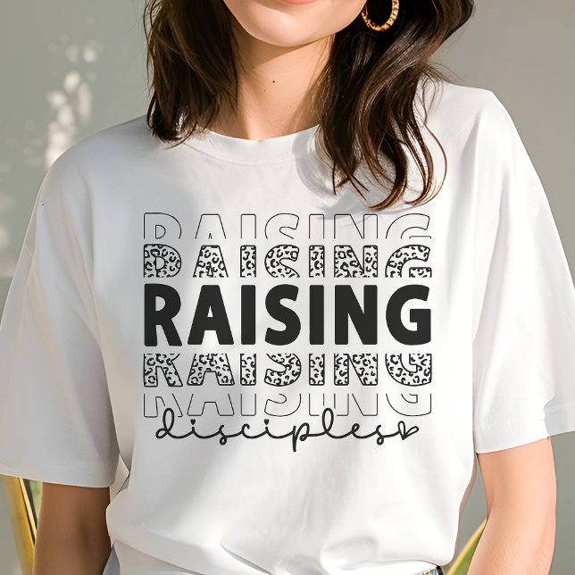 Raising Disciples Christian Mom Tri-Blend Shirt (Creator Uploaded)