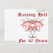 Raising Hell For 40 Years (Front/Back)