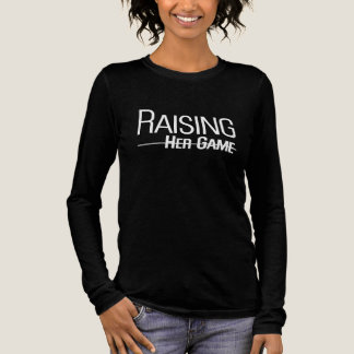Raising Her Game Title IX black Tri-Blend Shirt