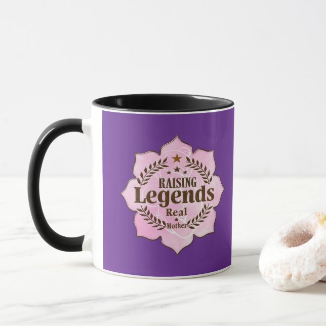 Raising Legends – Real Mother Power Mug (With Donut)