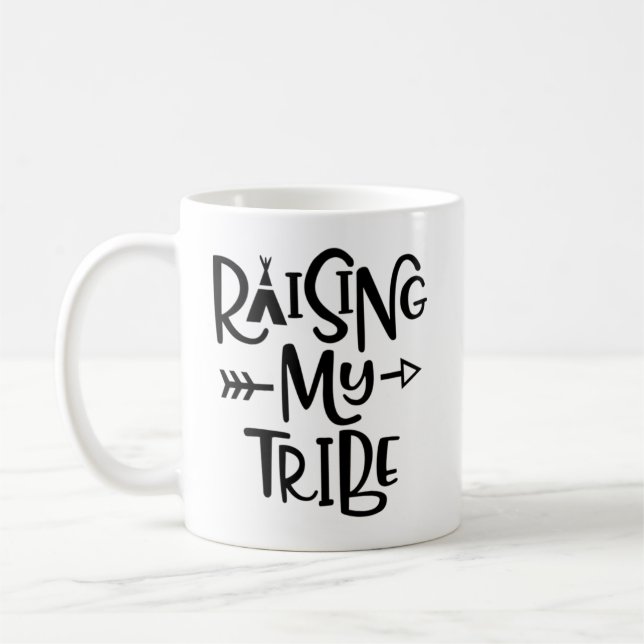 Raising My Tribe Mug (Left)